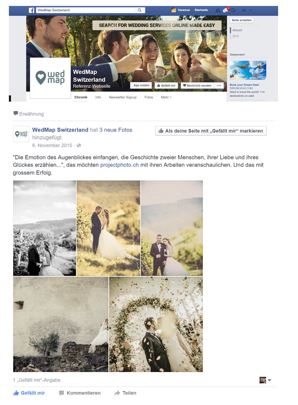 Wedmap projectphoto.ch